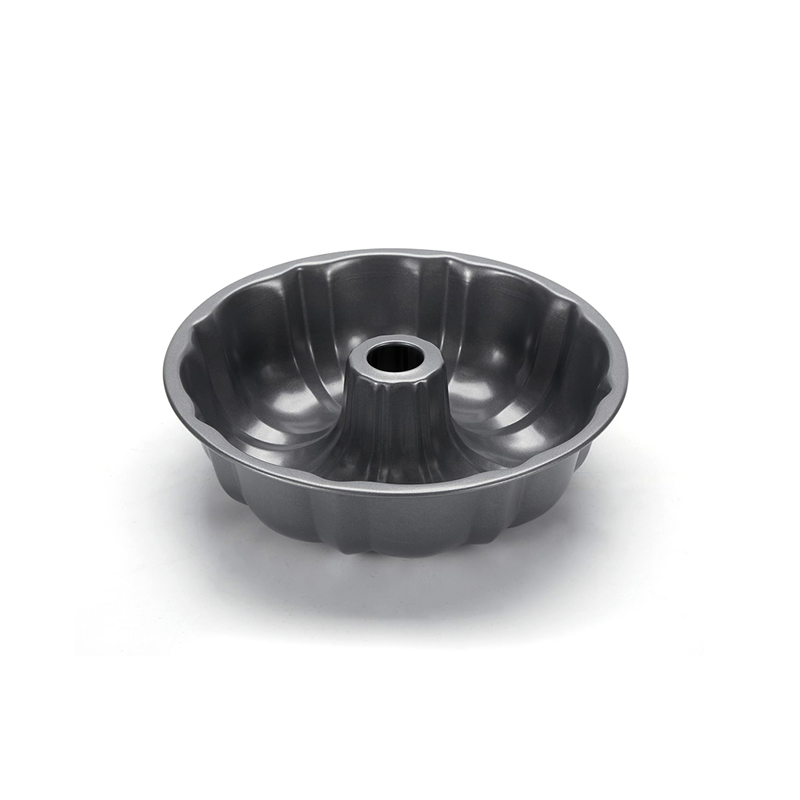 CH-1007 Carbon Stahl geriffelte Kuchenpfanne zum Backen