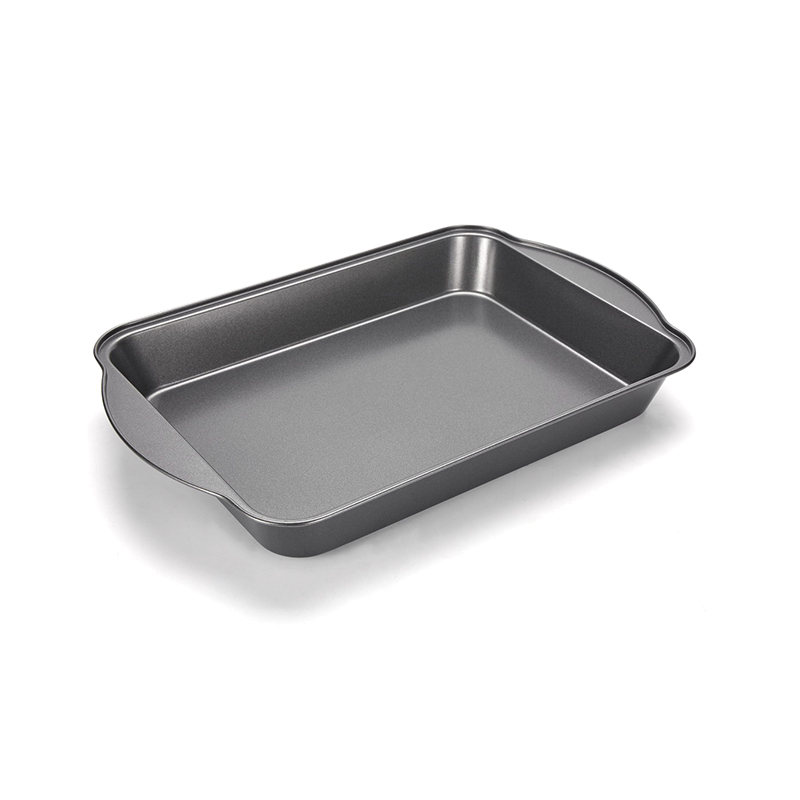 Rechteck -Non -Stick -Kuchenpfanne mit Griffen