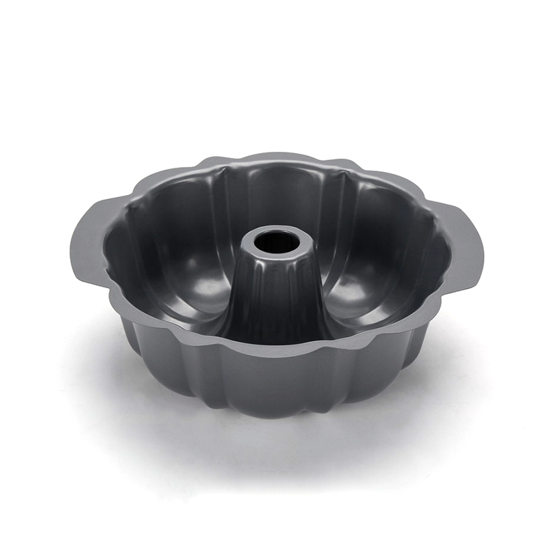 CH-1008A geriffelte Bundt-Kuchenform mit Griff