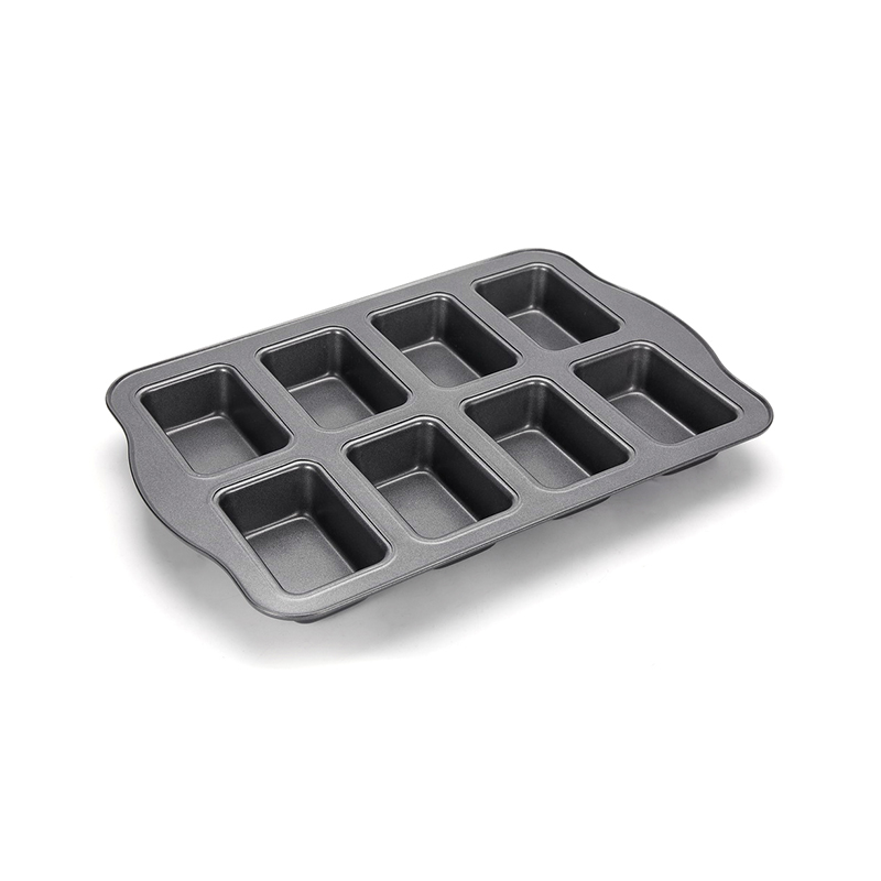 8-Cavity-Nicht-Stick-Mini-Laib-Pfanne