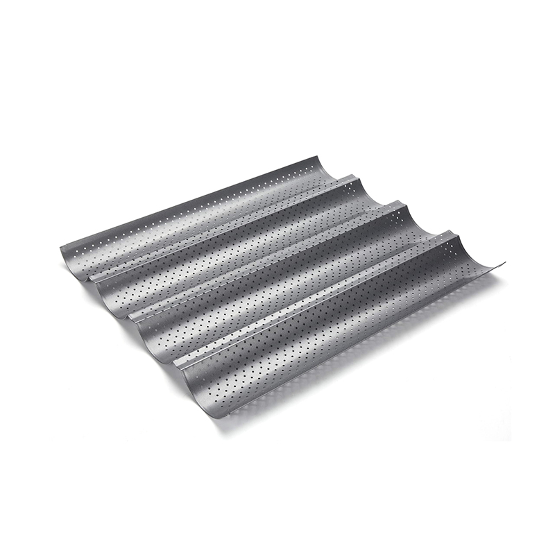 CH-004 4 Brote Baguette Brotpfanne