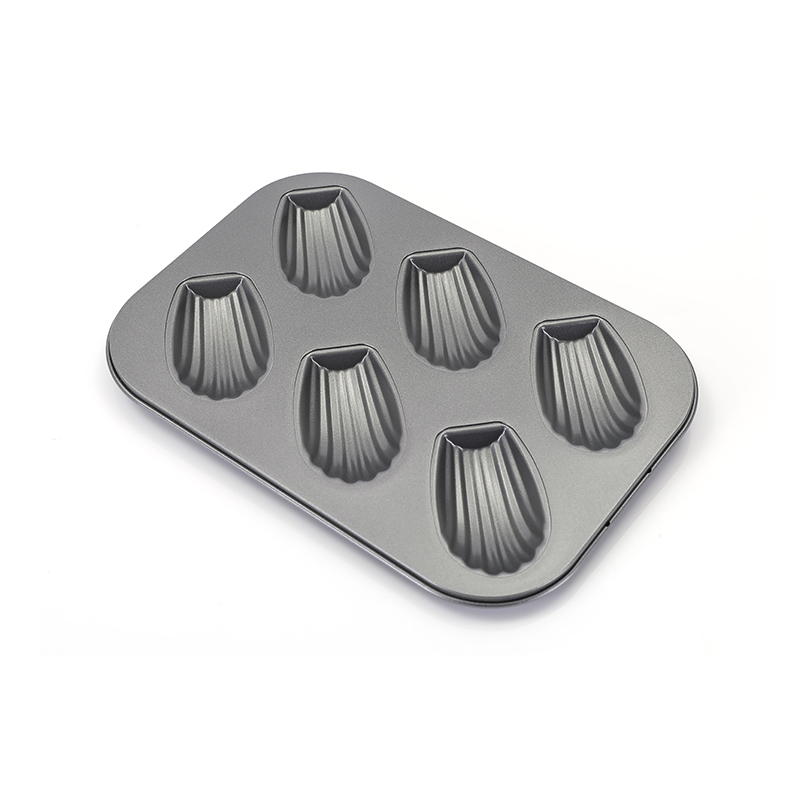 6 Tasse Mini -Kuchen Pan Madeleine Tablett