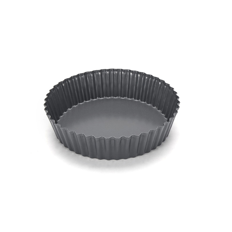 CH-T4024HG Runde, geriffelte Törtchenpfanne