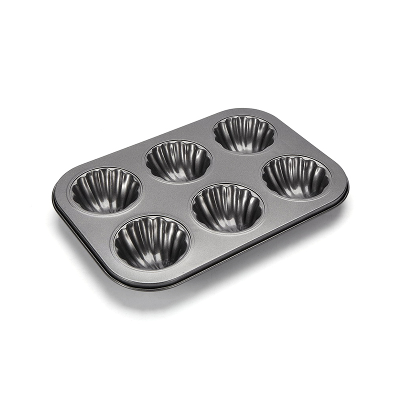 CH-B004-1 6-Cavity-Schalen-Muffin-Backpfanne
